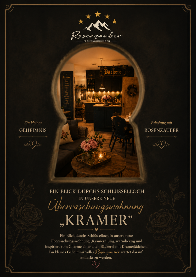 Rosenzauber Ferienwohnungen - Header